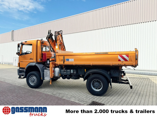 Mercedes-Benz Axor 1833 AK 4x4, Winterdienstausstattung, Kran - Φορτηγό ανατρεπόμενο, Φορτηγό με γερανό: φωτογραφία 2 Mercedes-Benz Axor 1833 AK 4x4, Winterdienstausstattung, Kran - Φορτηγό ανατρεπόμενο, Φορτηγό με γερανό: φωτογραφία 2