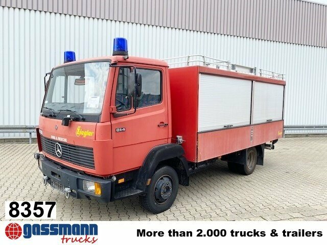 Mercedes-Benz LK 814 F 4x2, Ziegler RW1, 6-Zylinder Motor - Φορτηγό κόφα: φωτογραφία 1 Mercedes-Benz LK 814 F 4x2, Ziegler RW1, 6-Zylinder Motor - Φορτηγό κόφα: φωτογραφία 1