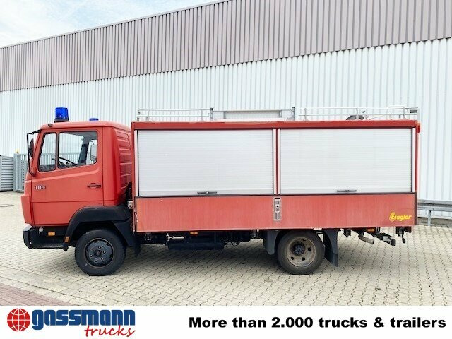 Φορτηγό κόφα Mercedes-Benz LK 814 F 4x2, Ziegler RW1, 6-Zylinder Motor: φωτογραφία 13
