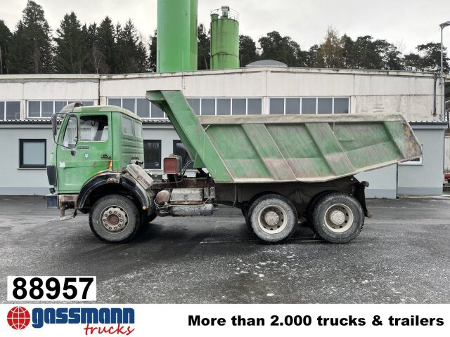 Mercedes-Benz NG 2628 K 6x4, V8, MEILLER Stahlmulde ca. 10³ - Ανατρεπόμενο όχημα: φωτογραφία 1 Mercedes-Benz NG 2628 K 6x4, V8, MEILLER Stahlmulde ca. 10³ - Ανατρεπόμενο όχημα: φωτογραφία 1