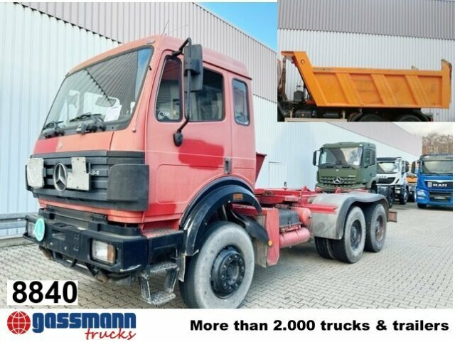 Mercedes-Benz SK II 25/2634 K 6x4, Stahlmulde ca. 13m³ - Φορτηγό ανατρεπόμενο: φωτογραφία 1 Mercedes-Benz SK II 25/2634 K 6x4, Stahlmulde ca. 13m³ - Φορτηγό ανατρεπόμενο: φωτογραφία 1