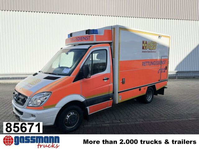 Mercedes-Benz Sprinter 516 CDI 4x2, Rettungswagen, Retarder - Βαν: φωτογραφία 1 Mercedes-Benz Sprinter 516 CDI 4x2, Rettungswagen, Retarder - Βαν: φωτογραφία 1