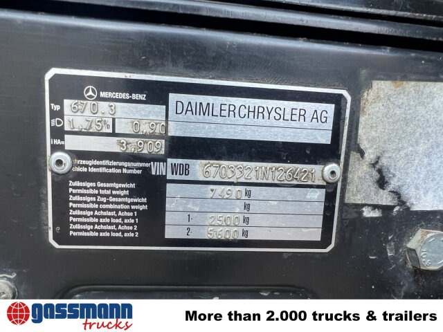 Mercedes-Benz Vario 816 D 4x2 Doka, 2x AHK, Meiller Kipper - Φορτηγό ανατρεπόμενο: φωτογραφία 5 Mercedes-Benz Vario 816 D 4x2 Doka, 2x AHK, Meiller Kipper - Φορτηγό ανατρεπόμενο: φωτογραφία 5