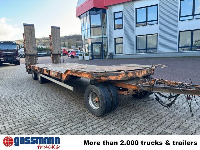 Ρυμούλκα με χαμηλό δάπεδο για τη μεταφορά βαρέως εξοπλισμού Müller-Mitteltal T 3 Kompakt  30,0, Hydr. Rampen, Verbr. auf 3m: φωτογραφία 10