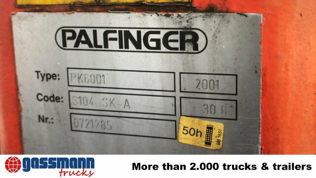 Renault D 180.75 4x2 mit Kran Palfinger PK6001 - Φορτηγό με ανοιχτή καρότσα, Φορτηγό με γερανό: φωτογραφία 3 Renault D 180.75 4x2 mit Kran Palfinger PK6001 - Φορτηγό με ανοιχτή καρότσα, Φορτηγό με γερανό: φωτογραφία 3