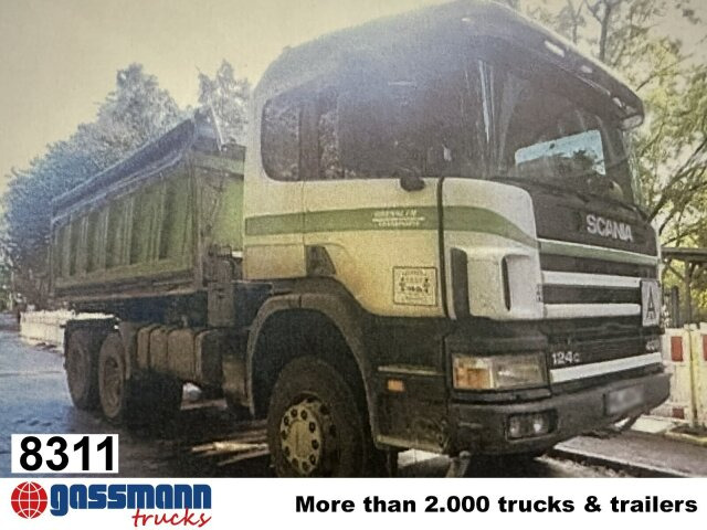 Scania 124C 400 6x6 - Φορτηγό ανατρεπόμενο: φωτογραφία 1 Scania 124C 400 6x6 - Φορτηγό ανατρεπόμενο: φωτογραφία 1