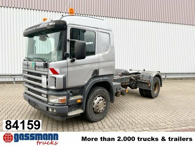 Scania 124G 420 4x2, Retarder - Φορτηγό σασί: φωτογραφία 1 Scania 124G 420 4x2, Retarder - Φορτηγό σασί: φωτογραφία 1