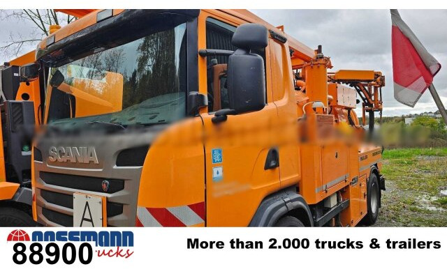 Scania G 320 4x2, Müller Vacumaster ca. 5,5m³, Funk - Σάρωθρο δρόμων: φωτογραφία 1 Scania G 320 4x2, Müller Vacumaster ca. 5,5m³, Funk - Σάρωθρο δρόμων: φωτογραφία 1