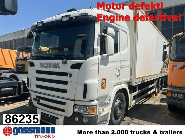Scania G420 6x2, Liftachse, Hiab LBW, Motor defekt! - Φορτηγό κόφα: φωτογραφία 1 Scania G420 6x2, Liftachse, Hiab LBW, Motor defekt! - Φορτηγό κόφα: φωτογραφία 1