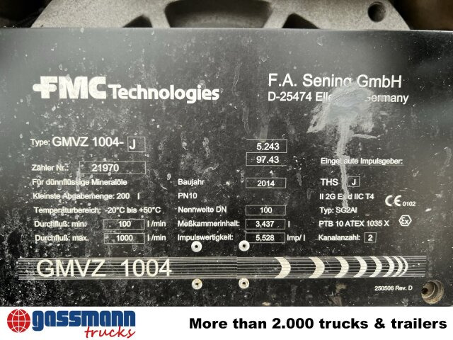 Scania R450 4x2, Retarder, ADR, Rohr Tank, ca. 14400l - Φορτηγό βυτιοφόρο: φωτογραφία 4 Scania R450 4x2, Retarder, ADR, Rohr Tank, ca. 14400l - Φορτηγό βυτιοφόρο: φωτογραφία 4