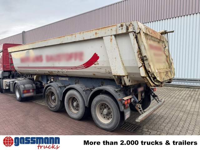 Schmitz Cargobull SKI 24 SL 7.2, Stahlmulde ca. 24m³, Liftachse - Επικαθήμενο ανατρεπόμενο: φωτογραφία 4 Schmitz Cargobull SKI 24 SL 7.2, Stahlmulde ca. 24m³, Liftachse - Επικαθήμενο ανατρεπόμενο: φωτογραφία 4