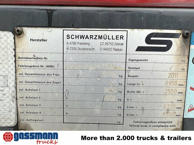 Schwarzmüller AZ 18 - Τρέιλερ πλατφόρμα/ Καρότσα: φωτογραφία 3 Schwarzmüller AZ 18 - Τρέιλερ πλατφόρμα/ Καρότσα: φωτογραφία 3