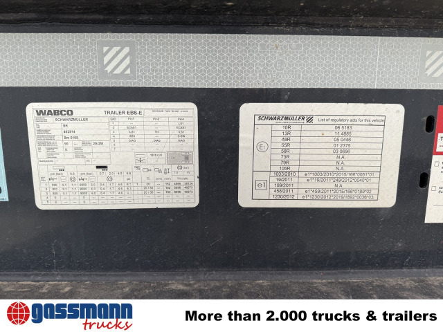 Schwarzmüller K-Serie Kippauflieger, Hardoxmulde ca. 24/26m³, - Επικαθήμενο ανατρεπόμενο: φωτογραφία 5 Schwarzmüller K-Serie Kippauflieger, Hardoxmulde ca. 24/26m³, - Επικαθήμενο ανατρεπόμενο: φωτογραφία 5