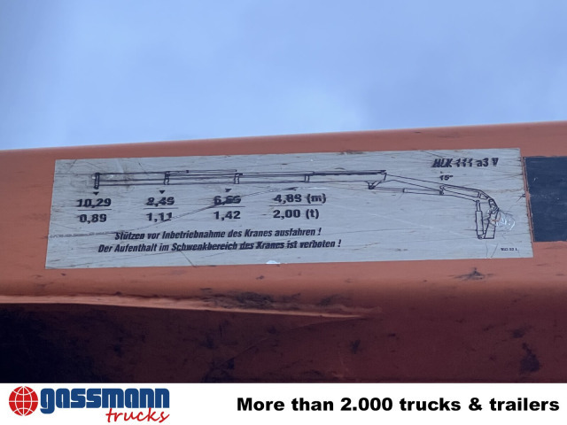 Unimog U400 4x4, Frontzapfwelle, Kipper, Kran MKG HKL - Φορτηγό ανατρεπόμενο, Φορτηγό με γερανό: φωτογραφία 4 Unimog U400 4x4, Frontzapfwelle, Kipper, Kran MKG HKL - Φορτηγό ανατρεπόμενο, Φορτηγό με γερανό: φωτογραφία 4