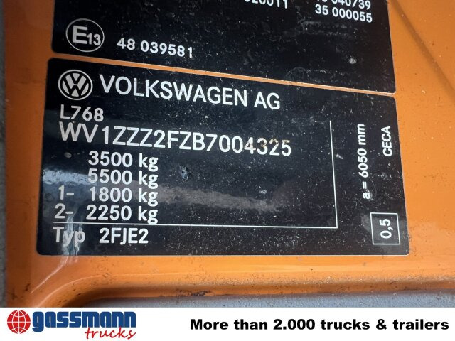 Volkswagen Crafter 2.5 TDI 4x2 Doka, Meiller Kipper - Φορτηγό ανατρεπόμενο: φωτογραφία 2 Volkswagen Crafter 2.5 TDI 4x2 Doka, Meiller Kipper - Φορτηγό ανατρεπόμενο: φωτογραφία 2