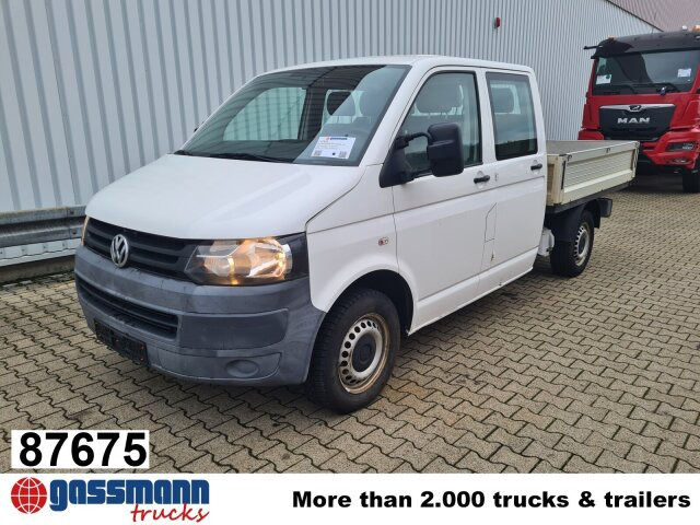 Volkswagen T5 Doka 4x2, 2.0 ltr. TDI Pritsche - Μικρό φορτηγό με καρότσα, Διπλοκάμπινο ελαφρύ επαγγελματικό: φωτογραφία 1 Volkswagen T5 Doka 4x2, 2.0 ltr. TDI Pritsche - Μικρό φορτηγό με καρότσα, Διπλοκάμπινο ελαφρύ επαγγελματικό: φωτογραφία 1