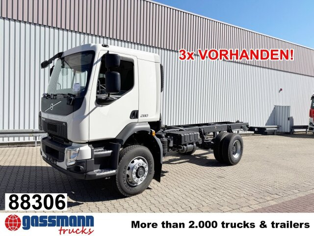 Volvo FL 280 4x4, Nebenantrieb - Φορτηγό σασί: φωτογραφία 1 Volvo FL 280 4x4, Nebenantrieb - Φορτηγό σασί: φωτογραφία 1