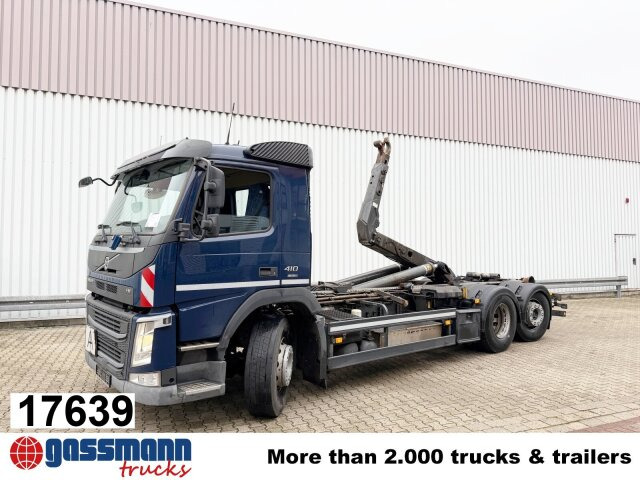 Volvo FM 410 6x2, Lenk-/Liftachse, Motorabtrieb - Φορτηγό φόρτωσης γάντζου: φωτογραφία 1 Volvo FM 410 6x2, Lenk-/Liftachse, Motorabtrieb - Φορτηγό φόρτωσης γάντζου: φωτογραφία 1