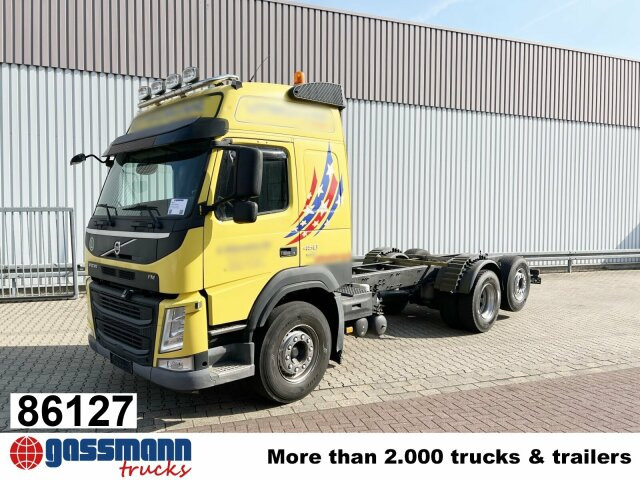 Volvo FM 450 6x2, Motorabtrieb, Lenk-/Liftachse - Φορτηγό σασί: φωτογραφία 1 Volvo FM 450 6x2, Motorabtrieb, Lenk-/Liftachse - Φορτηγό σασί: φωτογραφία 1