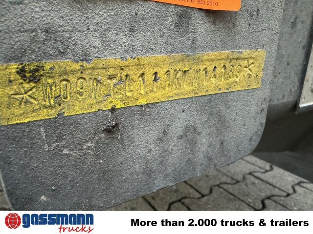 WEKA ZAA-WA-7.75-1X10, Verzinkt - Ρυμούλκα μεταφοράς εμπορευματοκιβωτίων/ Κινητό αμάξωμα: φωτογραφία 2 WEKA ZAA-WA-7.75-1X10, Verzinkt - Ρυμούλκα μεταφοράς εμπορευματοκιβωτίων/ Κινητό αμάξωμα: φωτογραφία 2