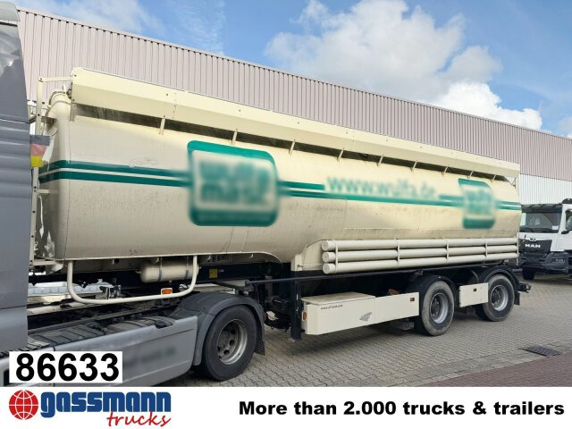 Welgro 97WSL 33-24 Siloauflieger, Lenkachse, 8 - Σιλοφόρο: φωτογραφία 1 Welgro 97WSL 33-24 Siloauflieger, Lenkachse, 8 - Σιλοφόρο: φωτογραφία 1