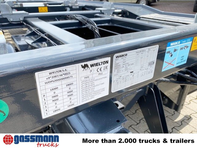 Wielton PS2P70B Abrollanhänger bis 7,25 m Behälter - Ρυμούλκα γάντζος/ Αλυσιδάκι: φωτογραφία 4 Wielton PS2P70B Abrollanhänger bis 7,25 m Behälter - Ρυμούλκα γάντζος/ Αλυσιδάκι: φωτογραφία 4