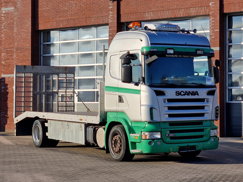 Scania R380 4x2 - Car transport / Flatbed - Ramp - Full air - Night clima - Φορτηγό αυτοκινητάμαξα: φωτογραφία 1 Scania R380 4x2 - Car transport / Flatbed - Ramp - Full air - Night clima - Φορτηγό αυτοκινητάμαξα: φωτογραφία 1