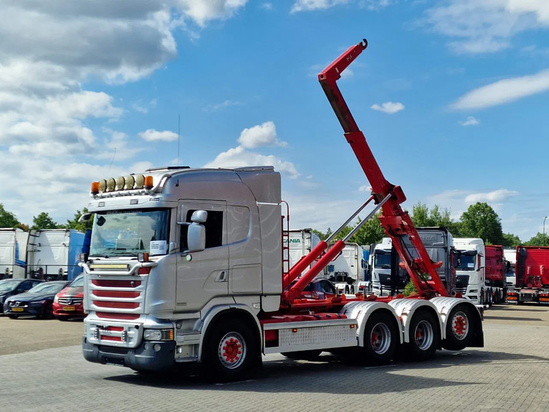 Scania R490 8x4*4 - HIAB XR24SL58 24T hooklift - Euro 6 - Full air - Steering axle - Φορτηγό φόρτωσης γάντζου: φωτογραφία 5 Scania R490 8x4*4 - HIAB XR24SL58 24T hooklift - Euro 6 - Full air - Steering axle - Φορτηγό φόρτωσης γάντζου: φωτογραφία 5