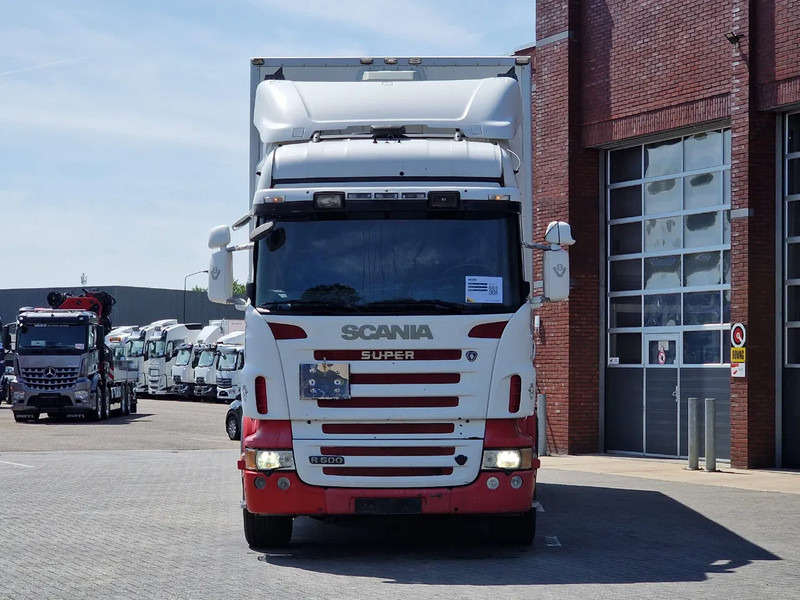 Scania R500 V8 Highline 6x2*4 - Box with side doors - Loadlift - Manual gearbox with retarder - Full air - Steering axle - Φορτηγό κόφα: φωτογραφία 2 Scania R500 V8 Highline 6x2*4 - Box with side doors - Loadlift - Manual gearbox with retarder - Full air - Steering axle - Φορτηγό κόφα: φωτογραφία 2