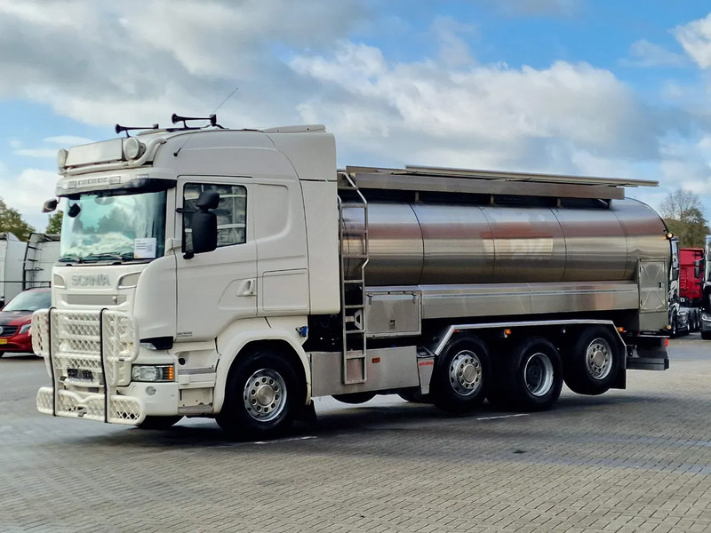 Scania R520 V8 8x2*4 - Tank - 19.000L - 4 compartments - Pump and counter - Retarder - Φορτηγό βυτιοφόρο: φωτογραφία 3 Scania R520 V8 8x2*4 - Tank - 19.000L - 4 compartments - Pump and counter - Retarder - Φορτηγό βυτιοφόρο: φωτογραφία 3
