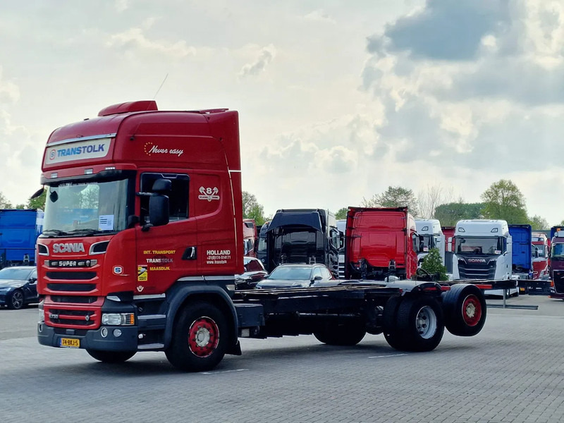 Scania R730 Topline 6x2*4 - Retarder - King of the Road - Night clima - Steering axle - Leather - Φορτηγό σασί: φωτογραφία 3 Scania R730 Topline 6x2*4 - Retarder - King of the Road - Night clima - Steering axle - Leather - Φορτηγό σασί: φωτογραφία 3