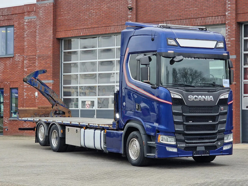 Scania S580 V8 NGS Highline 6x2*4 - Side loader Container - Full air - Steering axle - Retarder - Φορτηγό καδοφόρος φορτωτής: φωτογραφία 1 Scania S580 V8 NGS Highline 6x2*4 - Side loader Container - Full air - Steering axle - Retarder - Φορτηγό καδοφόρος φορτωτής: φωτογραφία 1