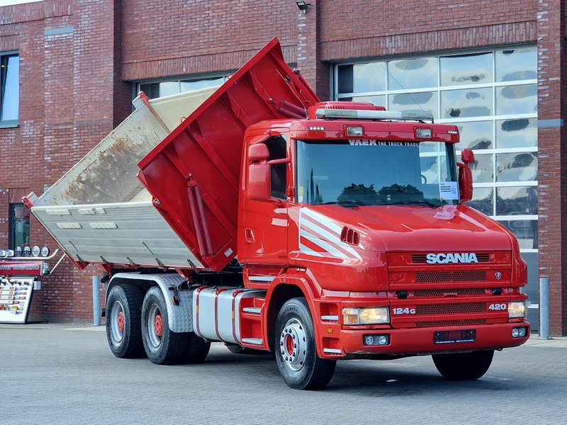 Scania T124-420 6x4 - Tipper - Retarder - Full steel - HUB Reduction - Manual gearbox - Φορτηγό ανατρεπόμενο: φωτογραφία 2 Scania T124-420 6x4 - Tipper - Retarder - Full steel - HUB Reduction - Manual gearbox - Φορτηγό ανατρεπόμενο: φωτογραφία 2
