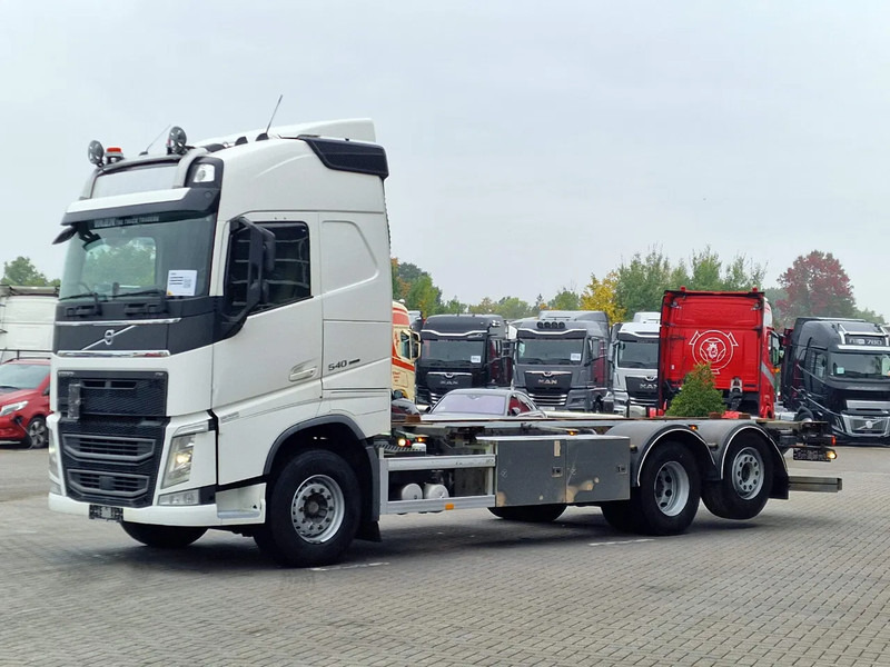 Volvo FH 13.540 Globetrotter 6x2 - BDF - Retarder - 4.90 WB - Full air - Leather - Φορτηγό μεταφοράς εμπορευματοκιβωτίων/ Κινητό αμάξωμα: φωτογραφία 3 Volvo FH 13.540 Globetrotter 6x2 - BDF - Retarder - 4.90 WB - Full air - Leather - Φορτηγό μεταφοράς εμπορευματοκιβωτίων/ Κινητό αμάξωμα: φωτογραφία 3