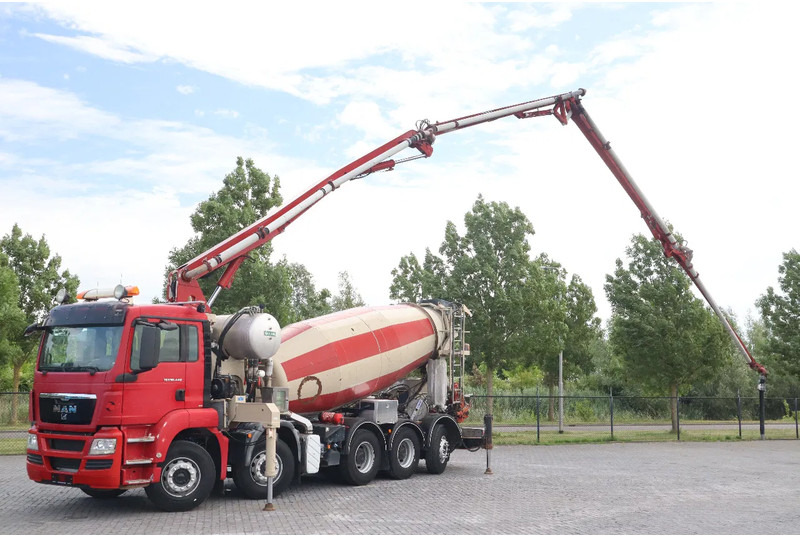 MAN TGS 50.440 | 10X4*6 | SARAKA 28 METER | 8M3 MIXER - Αντλία σκυροδέματος: φωτογραφία 1 MAN TGS 50.440 | 10X4*6 | SARAKA 28 METER | 8M3 MIXER - Αντλία σκυροδέματος: φωτογραφία 1