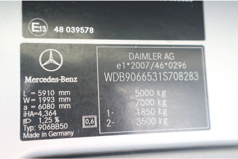 Βαν Mercedes-Benz Sprinter 516 | 4X2 | MOBILE WORKSHOP | WERKSTATT | SERVICE VAN: φωτογραφία 20