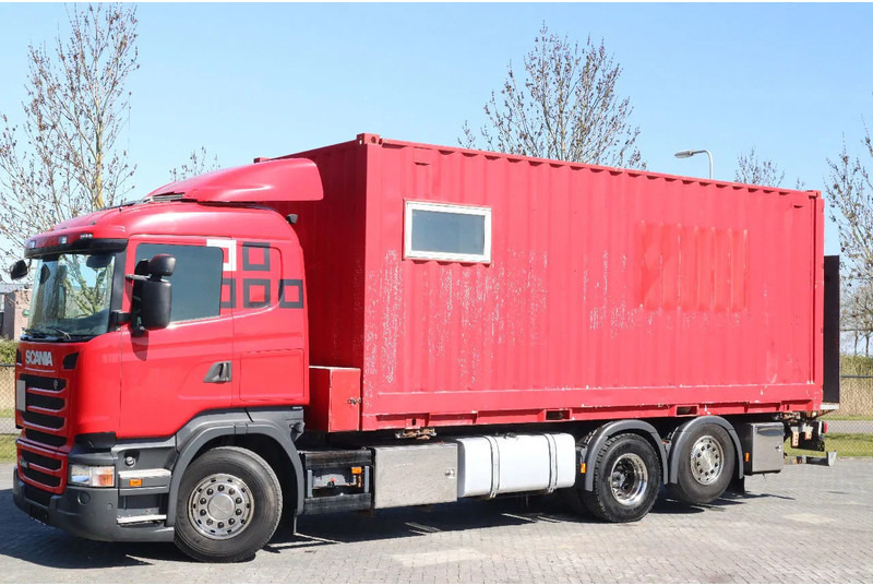 Scania G490 | 6X2 | RETARDER | BDF | MOBILE WORKSHOP | WERKSTATT - Φορτηγό σασί: φωτογραφία 1 Scania G490 | 6X2 | RETARDER | BDF | MOBILE WORKSHOP | WERKSTATT - Φορτηγό σασί: φωτογραφία 1