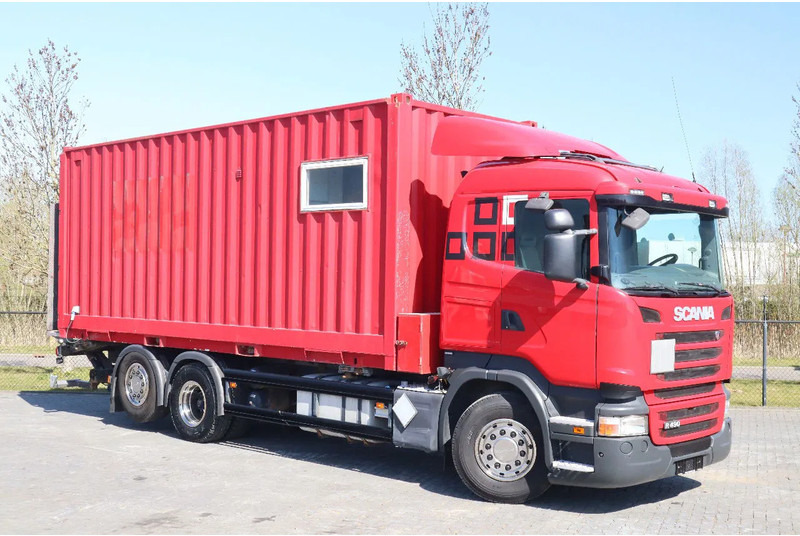 Scania G490 | 6X2 | RETARDER | BDF | MOBILE WORKSHOP | WERKSTATT - Φορτηγό κόφα: φωτογραφία 3 Scania G490 | 6X2 | RETARDER | BDF | MOBILE WORKSHOP | WERKSTATT - Φορτηγό κόφα: φωτογραφία 3