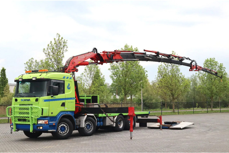 Scania R164-480 V8 | 8X4 | FASSI F600 | JIB | KRAN / CRANE - Τράκτορας: φωτογραφία 1 Scania R164-480 V8 | 8X4 | FASSI F600 | JIB | KRAN / CRANE - Τράκτορας: φωτογραφία 1