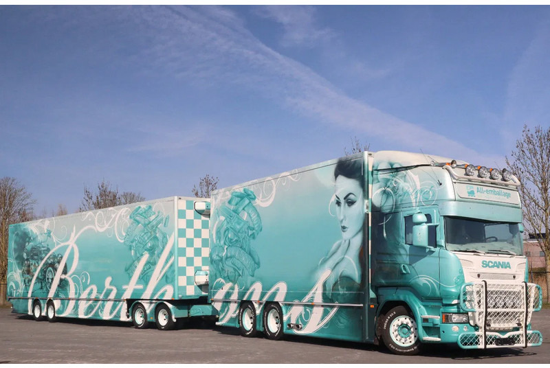 Scania R560 V8 | BERTHONS HOT ROD | CUSTOM SPECIAL TRUCK - Φορτηγό κόφα: φωτογραφία 1 Scania R560 V8 | BERTHONS HOT ROD | CUSTOM SPECIAL TRUCK - Φορτηγό κόφα: φωτογραφία 1