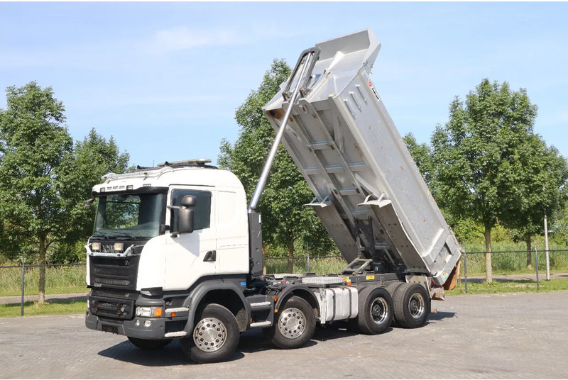 Scania R580 V8 | 8X4 | FULL STEEL | BIG AXLES | RETARDER | EURO 6 - Φορτηγό ανατρεπόμενο: φωτογραφία 1 Scania R580 V8 | 8X4 | FULL STEEL | BIG AXLES | RETARDER | EURO 6 - Φορτηγό ανατρεπόμενο: φωτογραφία 1