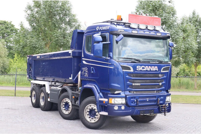 Scania R580 V8 | FULL STEEL | BIG AXLES | RETARDER | EURO 6 - Φορτηγό ανατρεπόμενο: φωτογραφία 4 Scania R580 V8 | FULL STEEL | BIG AXLES | RETARDER | EURO 6 - Φορτηγό ανατρεπόμενο: φωτογραφία 4