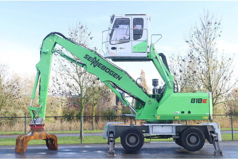 Sennebogen 818 E K9 ULM | SORTING GRAB | GOOD TIRES - Τροχοφόρος εκσκαφέας: φωτογραφία 1 Sennebogen 818 E K9 ULM | SORTING GRAB | GOOD TIRES - Τροχοφόρος εκσκαφέας: φωτογραφία 1
