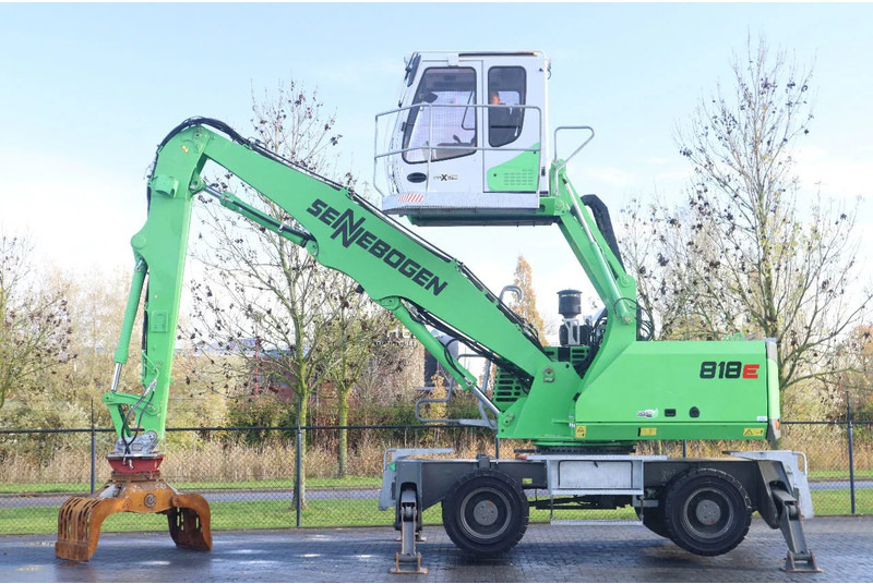 Sennebogen 818 E K9 ULM | SORTING GRAB | GOOD TIRES - Μηχάνημα Διαχείρισης Υλικών: φωτογραφία 1 Sennebogen 818 E K9 ULM | SORTING GRAB | GOOD TIRES - Μηχάνημα Διαχείρισης Υλικών: φωτογραφία 1