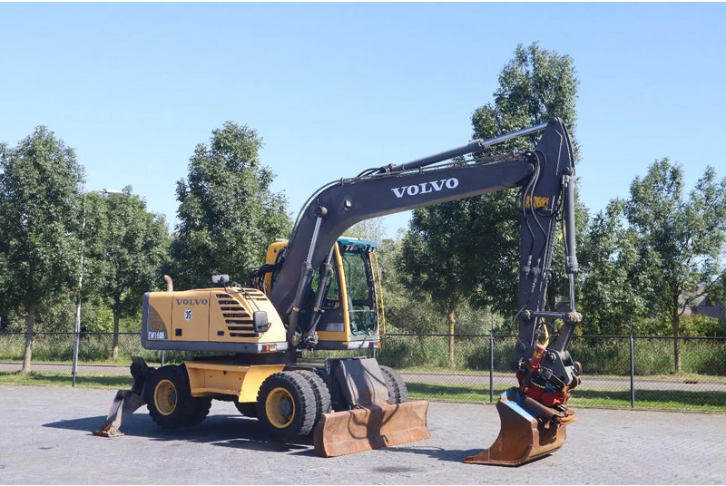 Volvo EW160B | EW 160 B | TILT ROTATOR | BUCKET | OUTRIGGERS | BLADE - Τροχοφόρος εκσκαφέας: φωτογραφία 5 Volvo EW160B | EW 160 B | TILT ROTATOR | BUCKET | OUTRIGGERS | BLADE - Τροχοφόρος εκσκαφέας: φωτογραφία 5