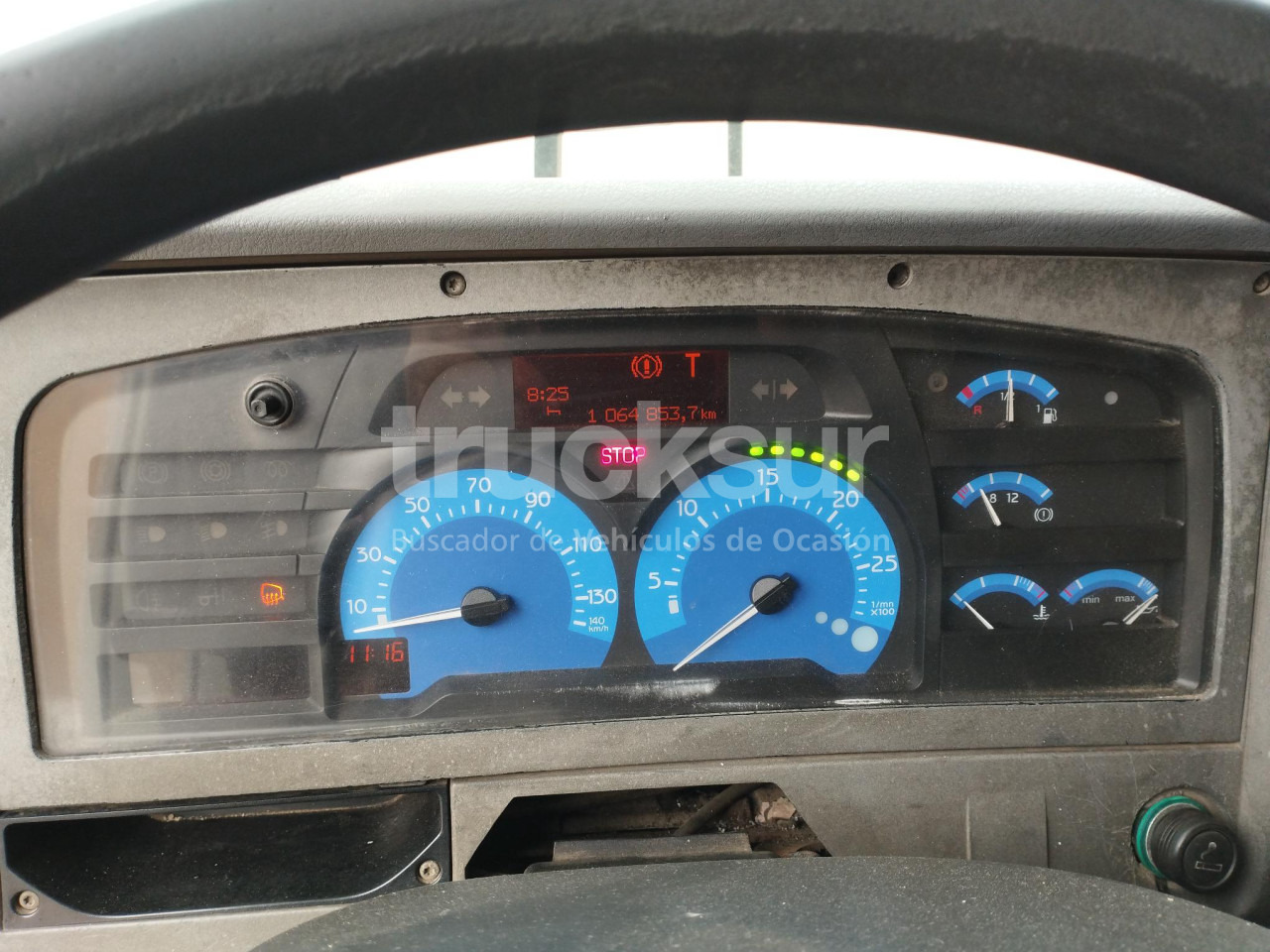 Φορτηγό μουσαμάς RENAULT 270 16C: φωτογραφία 8