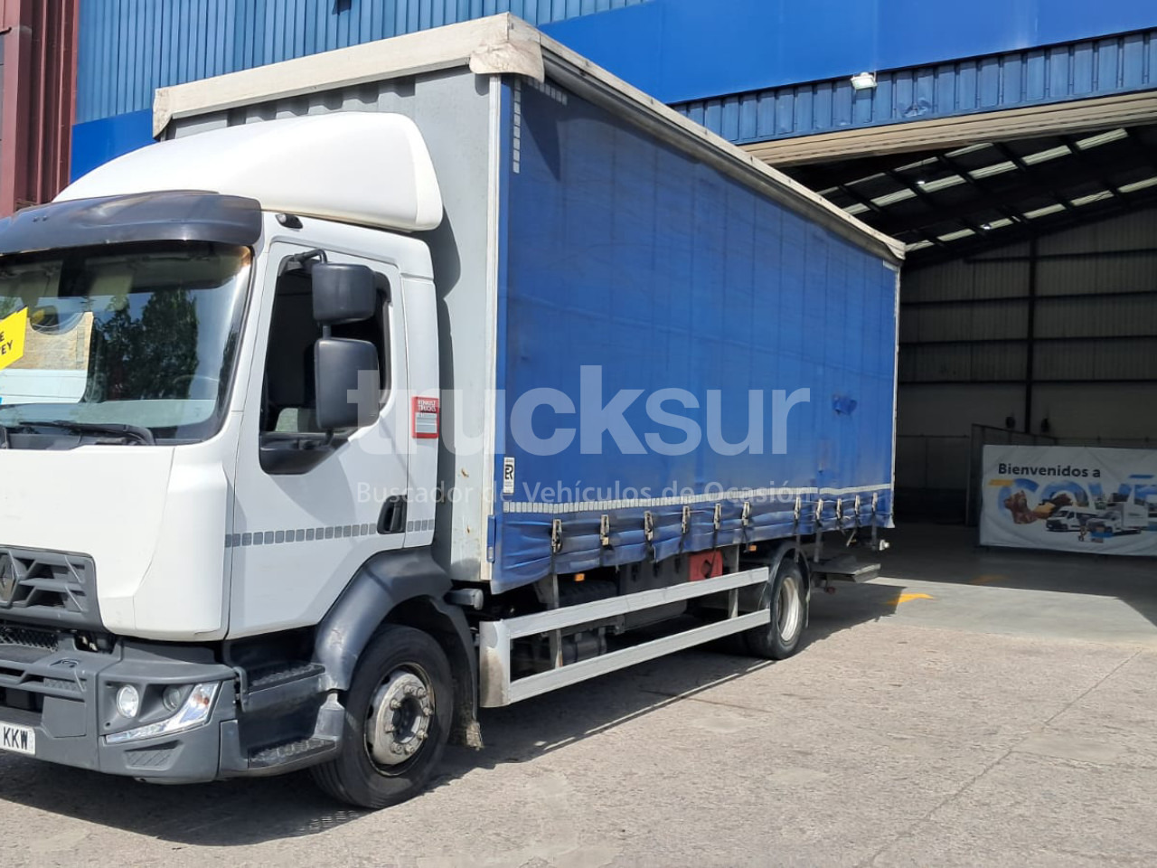 RENAULT D 12.210 SEMITAULINER - Φορτηγό μουσαμάς: φωτογραφία 3 RENAULT D 12.210 SEMITAULINER - Φορτηγό μουσαμάς: φωτογραφία 3