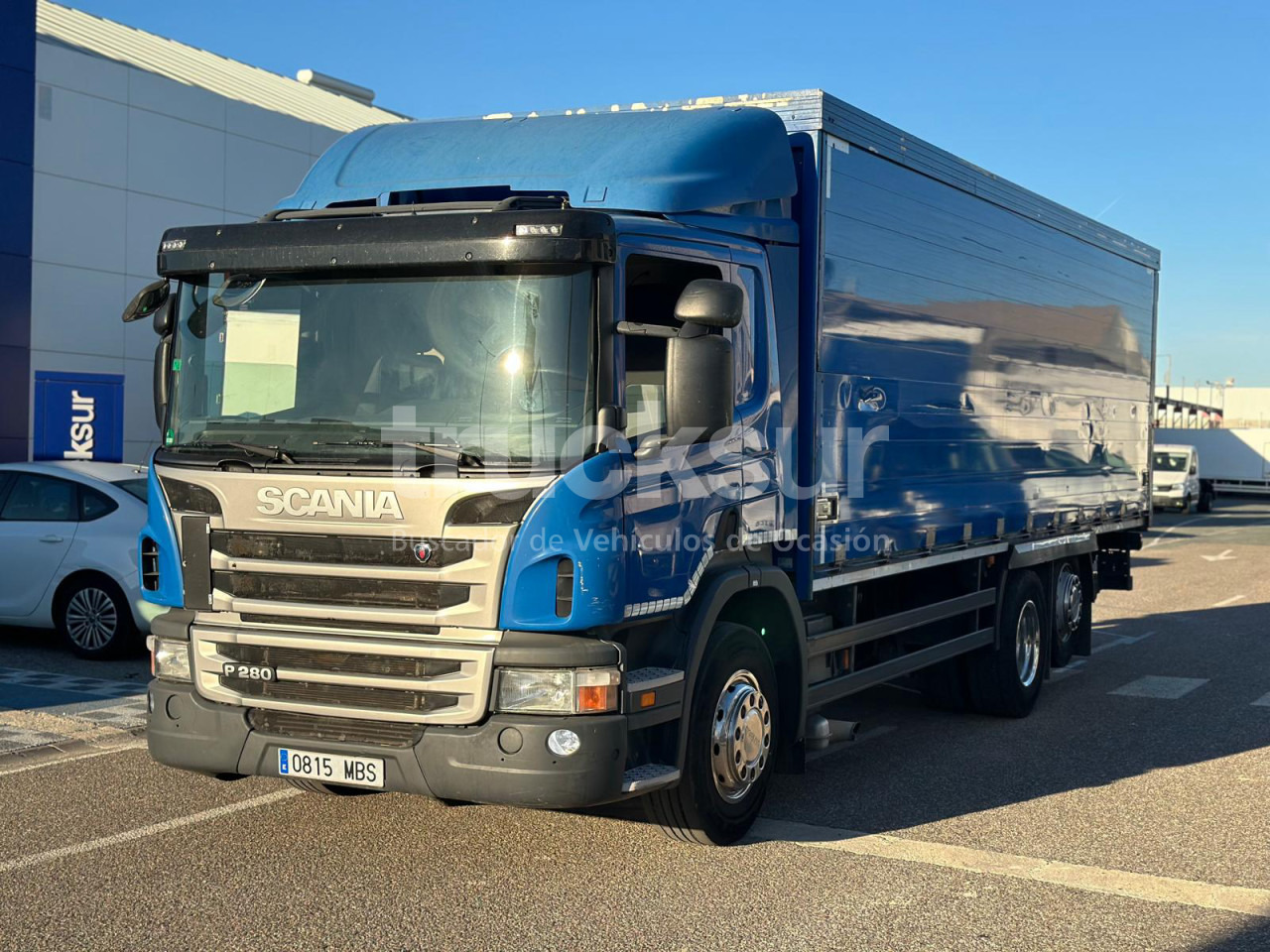 SCANIA P 280 ejes 6x2*4 - Φορτηγό κόφα: φωτογραφία 1 SCANIA P 280 ejes 6x2*4 - Φορτηγό κόφα: φωτογραφία 1