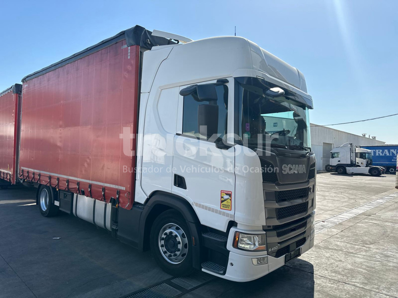 SCANIA R450.18 - Φορτηγό μουσαμάς: φωτογραφία 3 SCANIA R450.18 - Φορτηγό μουσαμάς: φωτογραφία 3