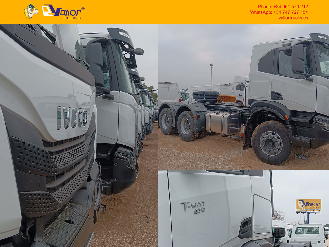 IVECO T-WAY 470 6x4 - - ONLY FOR EXPORT - Τράκτορας: φωτογραφία 4 IVECO T-WAY 470 6x4 - - ONLY FOR EXPORT - Τράκτορας: φωτογραφία 4